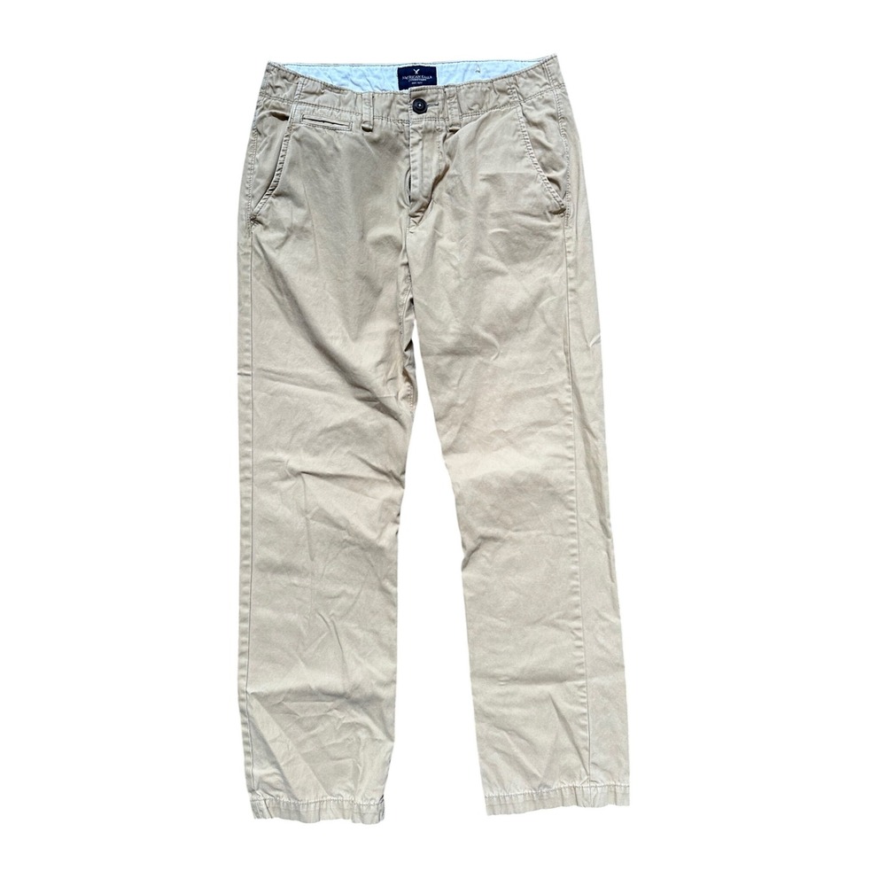American Eagle Original Straight Khaki Pant Size 31/32